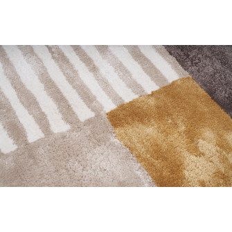 Carpet RETRO YELLOW (Handmade Collection)